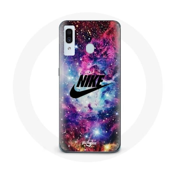 Coque för Samsung Galaxy A40 Nike-logotyp Färgrymd