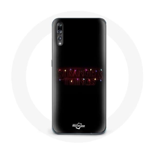 Cover til Huawei P20 Stranger Things Plakat Logo Glædelig jul