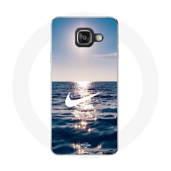 Coque - Maniacase - Samsung Galaxy A5 2016 - Silikon - Mjuk - Nike-logotyp Vit Solsjö svart