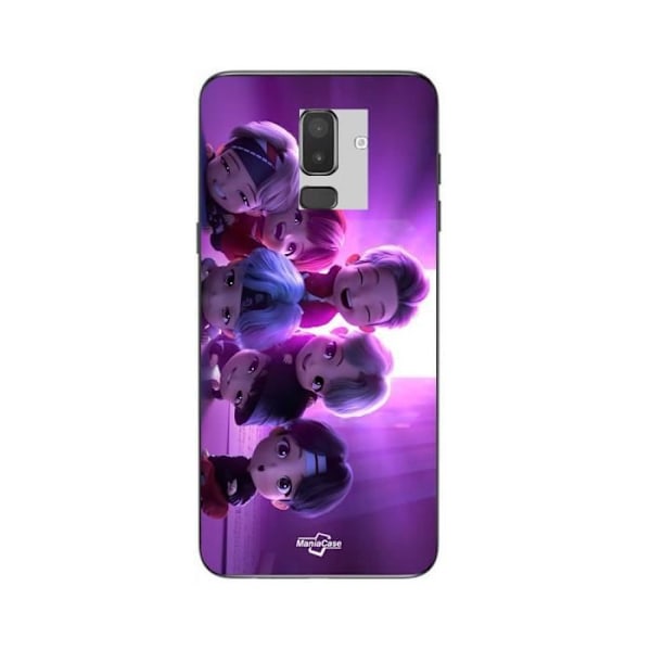 Coque Samsung Galaxy j8 2018 bts grupp animation kpop Maniacase