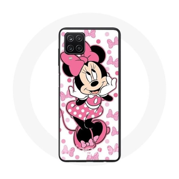 Coque for Samsung Galaxy A22 4G Minnie Mouse Sötte tecknad rosa