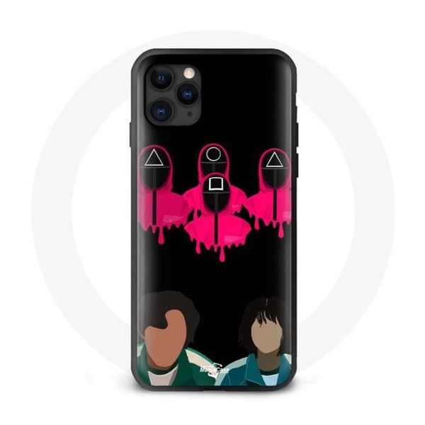 Coque maniacase för Iphone 13 pro Squid Game teaser Svart
