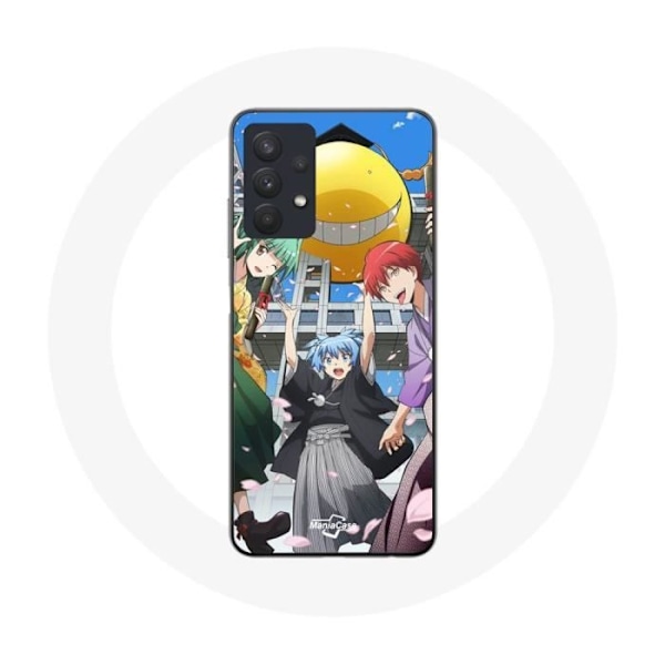 Coque Maniacase för Samsung Galaxy A32 5G Assassination Classroom Anime Affisch svart