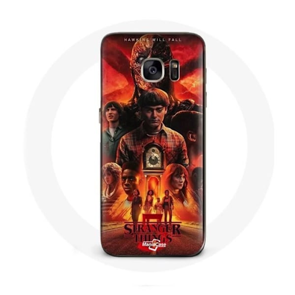 Coque för Samsung Galaxy S7 Stranger Things Affisch Säsong 5 - Maniacase
