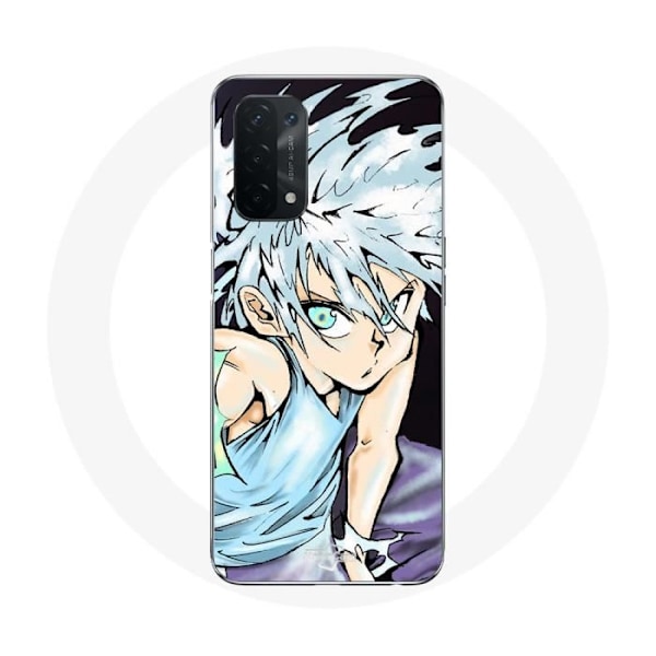 Coque - Maniacase - Oppo A74 5G - Killua Zoldyck - Silikon - Mjuk svart