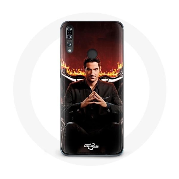 Coque - Huawei - P30 Lite - Lucifer Morningstar - Souple - Noir - Mixte