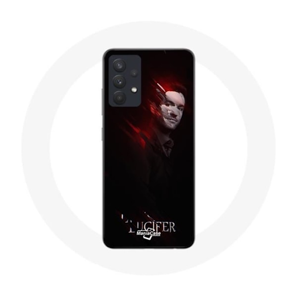 Coque för Samsung Galaxy A13 5G Lucifer Serie svart bakgrund