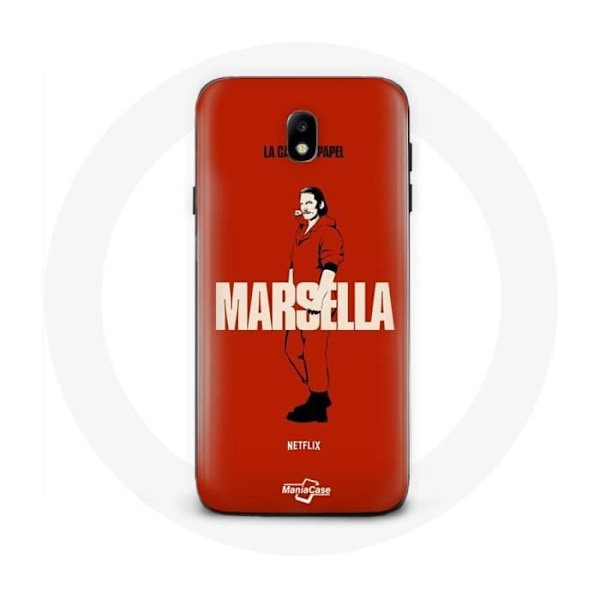 Coque för Samsung Galaxy J5 2017 La casa de papel Marsella teckning