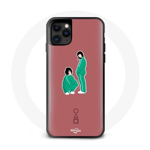 Coque iPhone 13 Pro Max serie Squid Game Ji Yeong No 240 OCH Kang Sae Byeok No 067