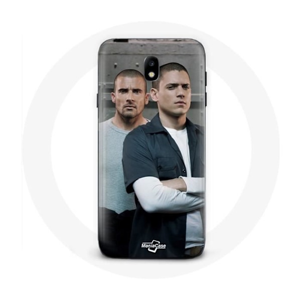 Skydd för Samsung Galaxy J7 2017 Prison Break Michael Scofield och Lincoln Burrows
