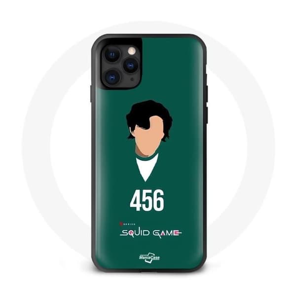 Coque - Maniacase - Iphone 12 Pro Max - Squid Game - Beskyttelse - Blød Svart