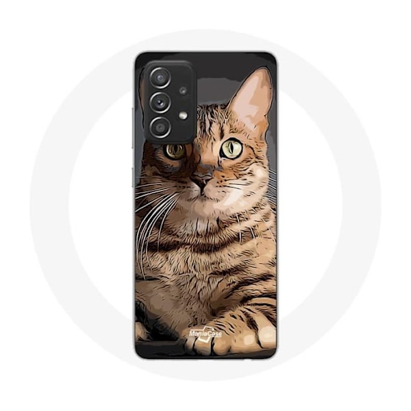 Skyddet för Samsung Galaxy A52 Bengal Katt Race