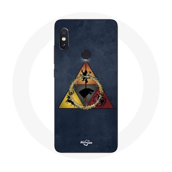 Coque - Game of Thrones - Xiaomi Redmi Note 5 Pro - Måttlig - Stötskydd - Blå