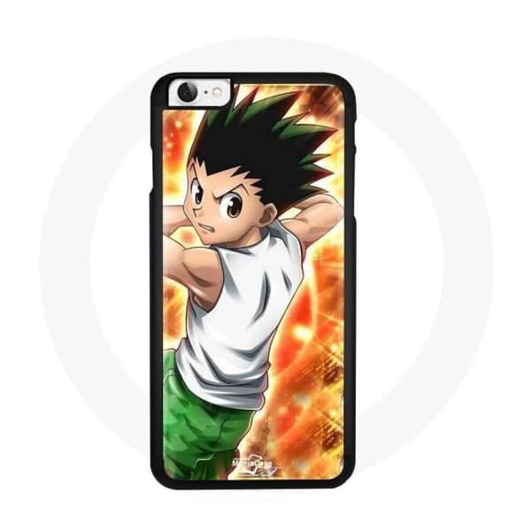 iPhone 5 Cover - Maniacase - Gon Hunter X Hunter - Blød - Sort - Anime Design