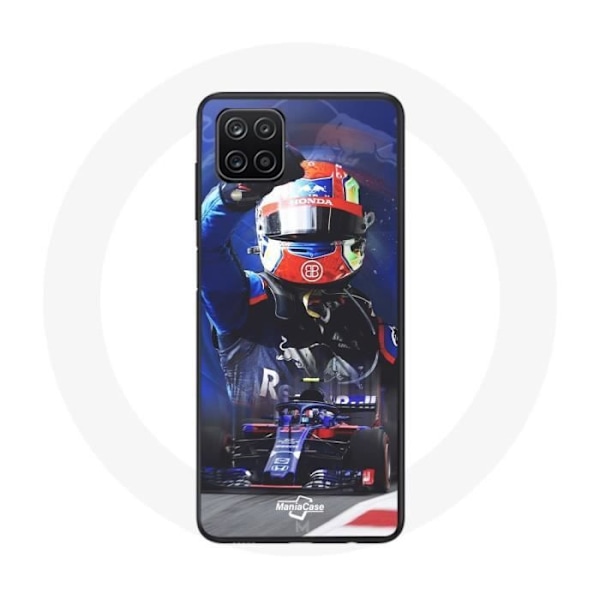Coque för Samsung Galaxy A42 5G Formel 1 Pierre Gasly Formel 1-förare Röd Blå