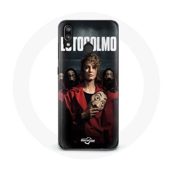 Coque - La Casa De Papel - Huawei P20 Lite - Mjuk - Svart - Skydd