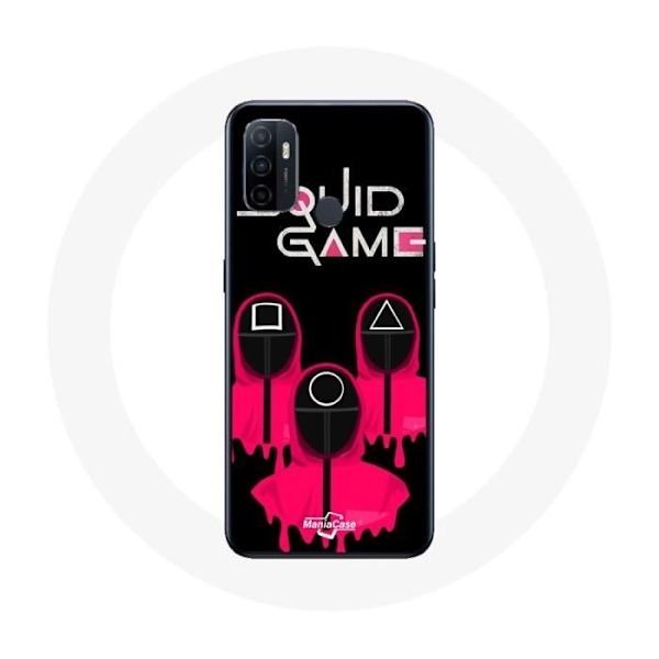 Coque Oppo A53 Squid Game Masker Fyrkant och Cirkel