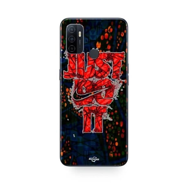 Coque Oppo A32 nike just do it röd Maniacase