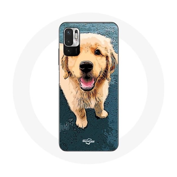 Coque för Xiaomi Poco M3 Pro golden retriever valp