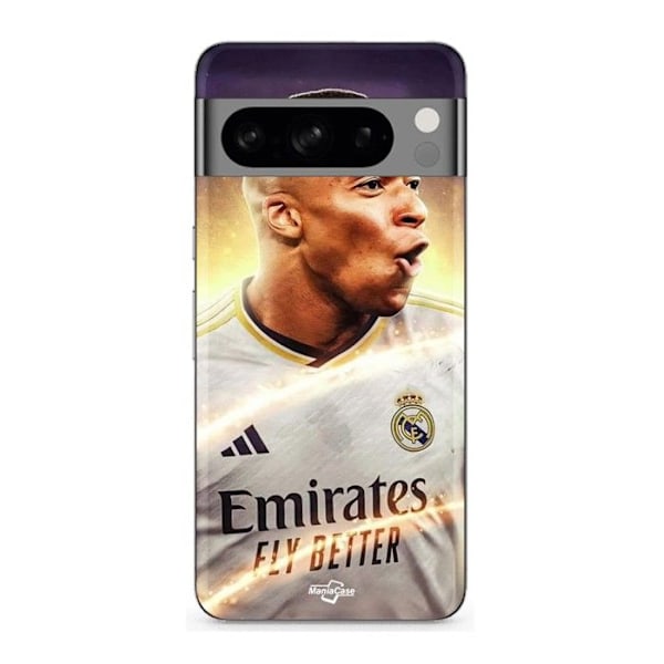Coque - MANIACASE - Google Pixel 8a Pro - Kylian Mbappe - Svart - Mjuk Svart