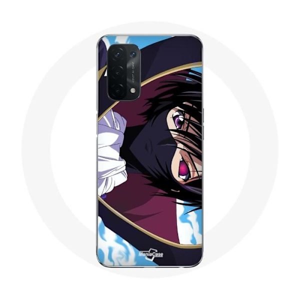 Coque - Maniacase - Oppo A74 5G - Code Geass - Silikon - Flexibel svart
