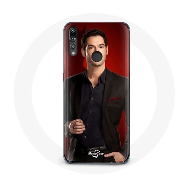 Coque - Huawei - P30 Lite - Röd - Lucifer Morningstar - Mjuk