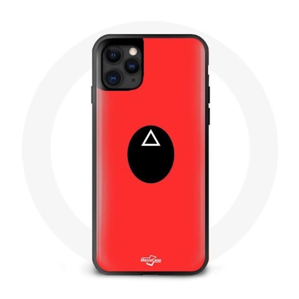 Coque Iphone 11 pro Squid Game Mask triangel