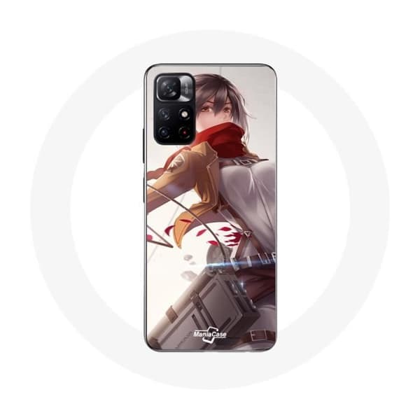 Coque - Xiaomi - Redmi Note 11s 5G - Pehmeä - Animoitu - Attack on Titan