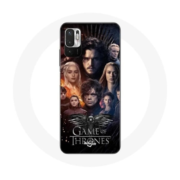 Skyddsfodral för Xiaomi Poco M3 Pro Game of Thrones Säsong 8 Järntronen Affisch Laghjälmen Logotyp