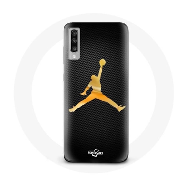 Coque för Samsung Galaxy A50 Air Michael Jordan-logotyp gul