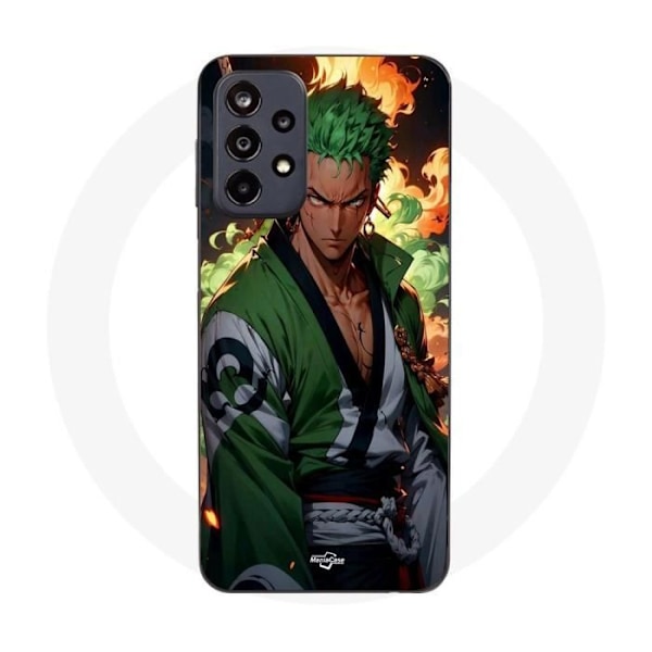 Coque Maniacase för Samsung Galaxy A23 4G One piece Zoro manga anime 3D-konst