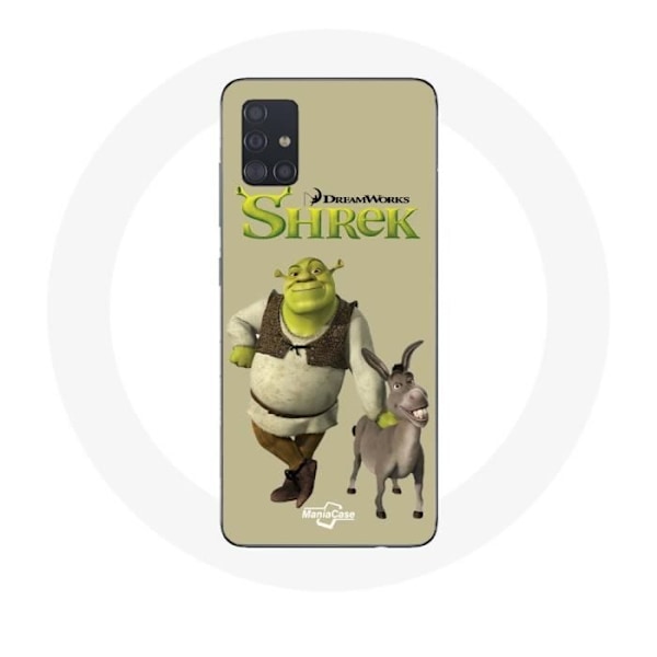 Coque - Samsung - Galaxy A51 - Mjuk - Shrek och åsnan - Barnskydd