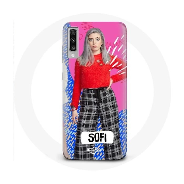 Coque för Samsung Galaxy A50 Följ Dina Drömmar Sofía Go! lev som du vill