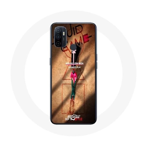 Coque Oppo A53 Squid Game Serie affisch soldat