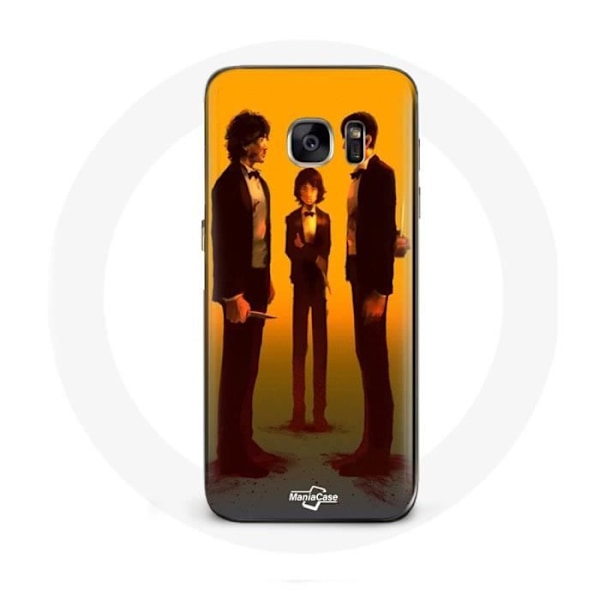 Coque för Samsung Galaxy S6 Squid Game Seong Gi hun Cho Sang woo och Kang Sae Byeok Episod 9