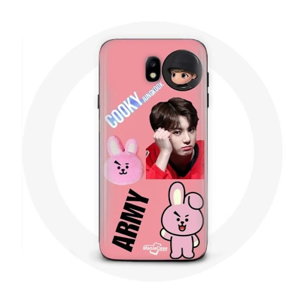 Coque för Samsung Galaxy S4 BTS Bangtan Killarna BT21 Cooky Jungkook ARMY
