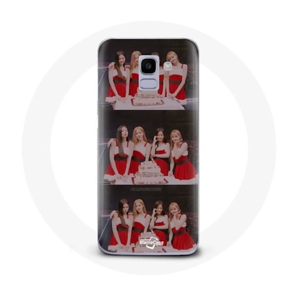 Skydd för Samsung Galaxy A6 2018 BLACKPINK Julklapp Låt Last Christmas