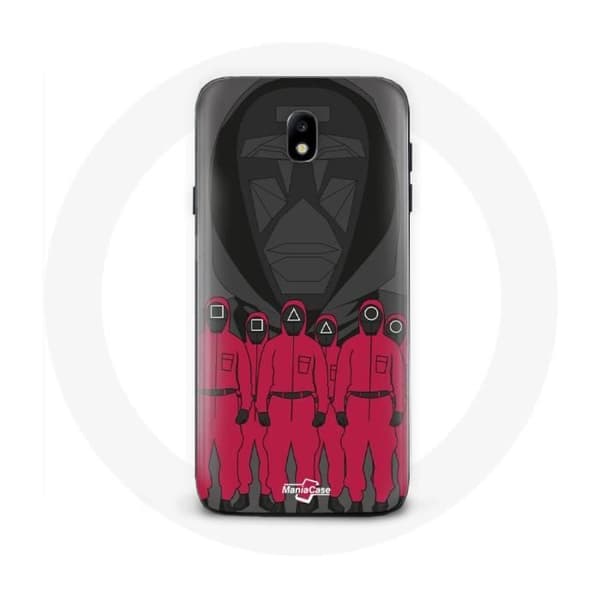 Coque för Samsung Galaxy S4 Squid Game Affisch masker karaktärer