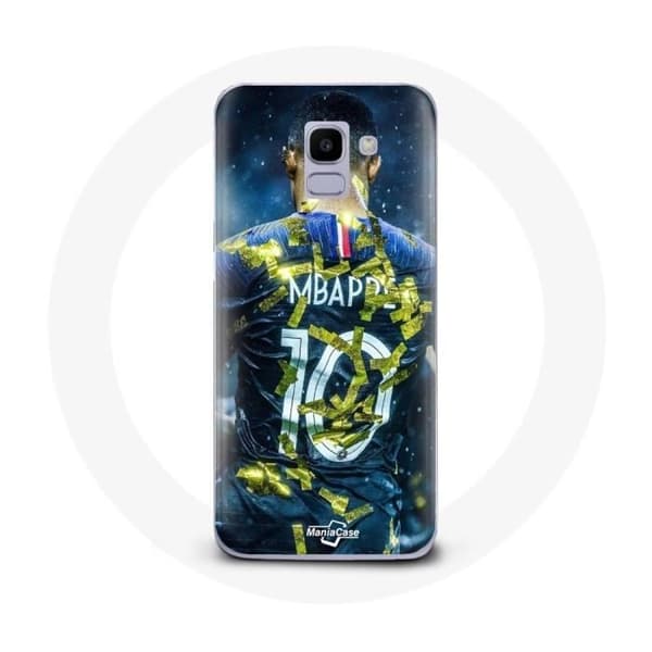 Coque pour Samsung Galaxy A6 2018 Mbappé Jalkapallo