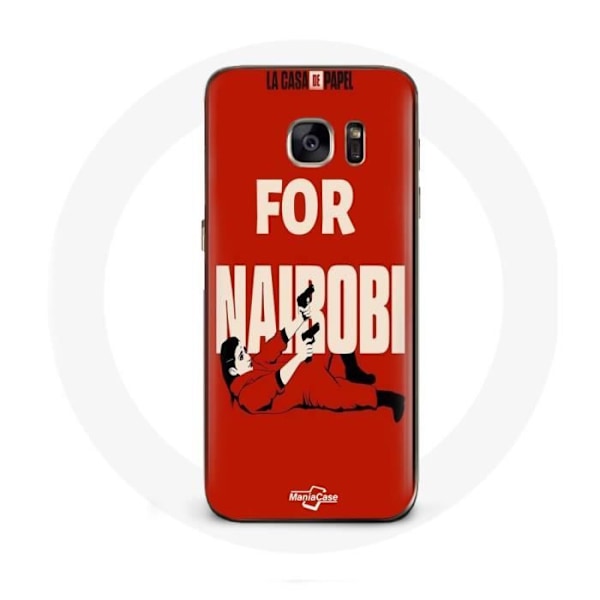 Coque för samsung galaxy S6 La casa de papel Nairobi teckning
