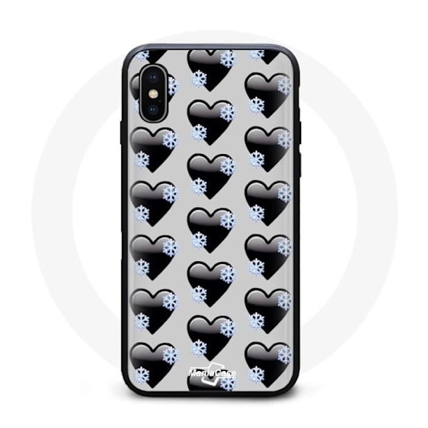 Coque - MÄRKE - Iphone XS Max - Svart - Mjuk - Stöttebeskydd Svart