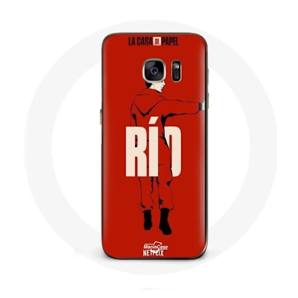 Coque för Samsung Galaxy S6 Edge La casa de papel Rio mönster
