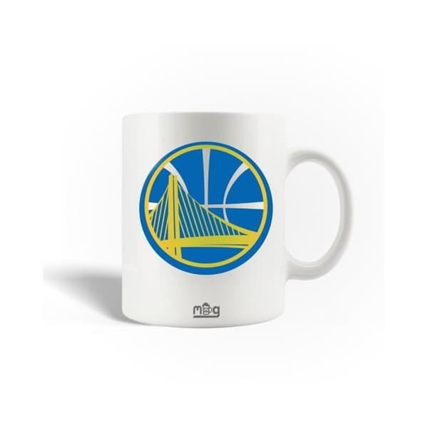 Keramikkmugg - Golden State - Warriors - 30cl - Diskmaskin-kompatibel - Vit