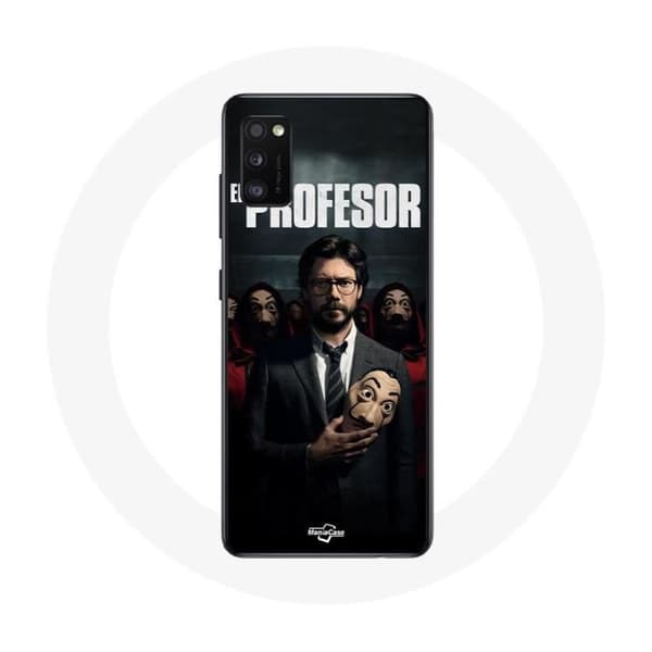 Coque - MANIACASE - Samsung Galaxy S20 plus - Blød - Sort - La Casa De Papel El Profesor