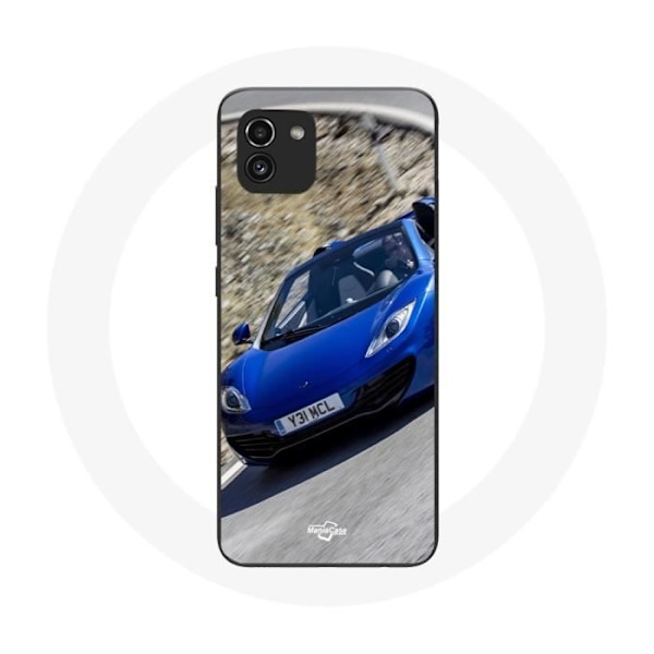 Coque Samsung Galaxy A03 Formule 1 McLaren Bil Blå