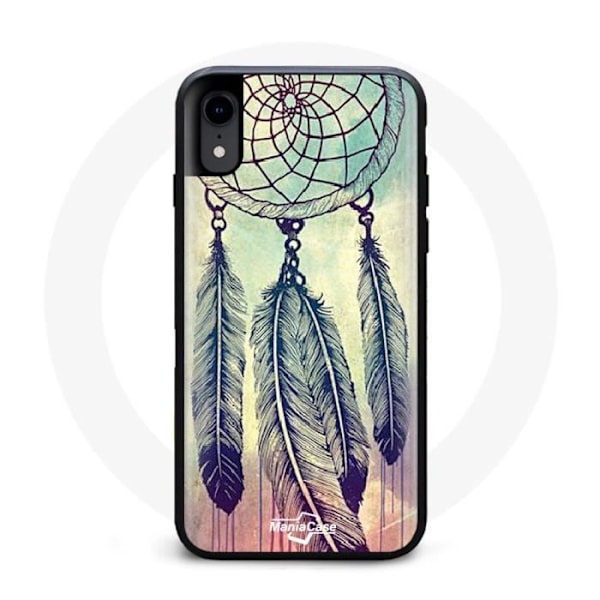 Iphone X-fodral - Drömfångare - Mjuk - Svart - Syntetisk - Unisex