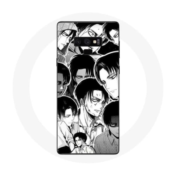 Samsung Galaxy Note 9 - Attack on Titan Manga Levi Ackerman kuori