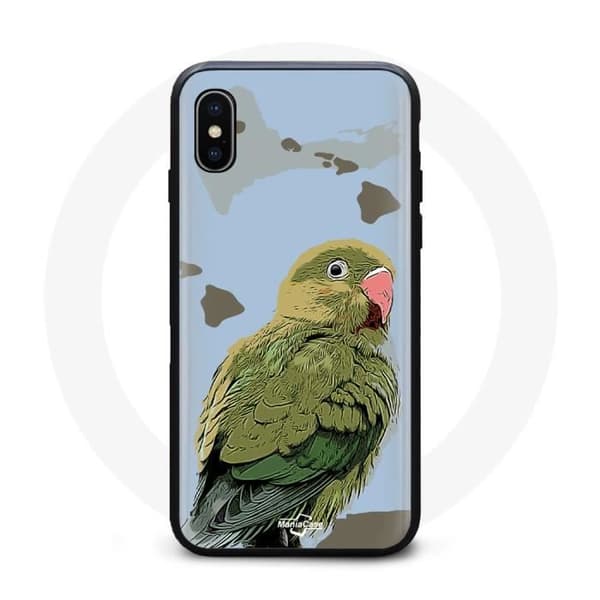 Coque - Parakit - Iphone XS Max - Mjuk - Grön - Unisex Grön