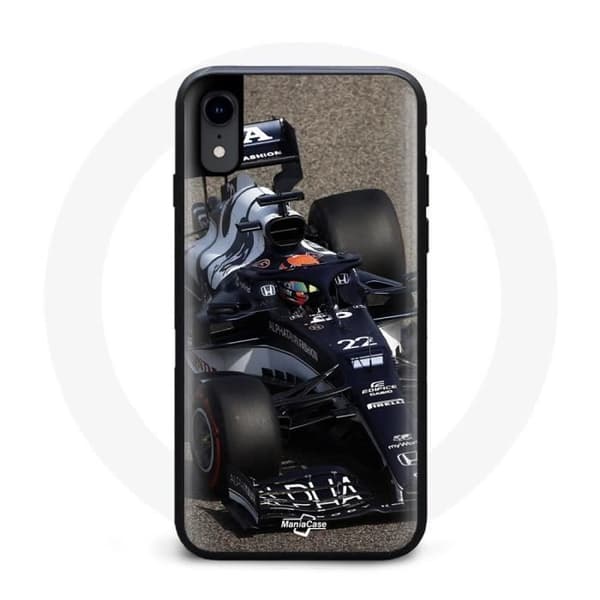 Coque - Formel 1 - Yuki Tsunoda - Fleksibel - Sort - Stødbeskyttelse