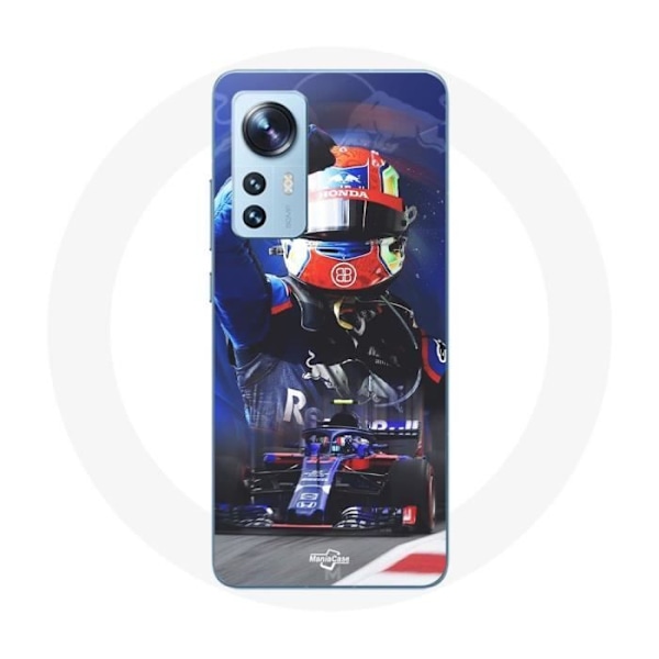 Skydd för Xiaomi Mi 12 / 12X Formel 1 Pierre Gasly F1-förare Röd Blå
